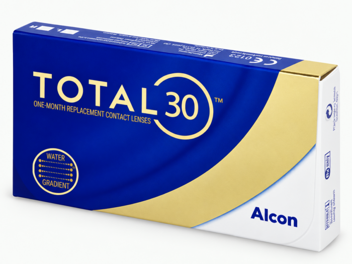 Alcon TOTAL30 mesečna kontaktna sočiva, pakovanje od 3 sočiva
